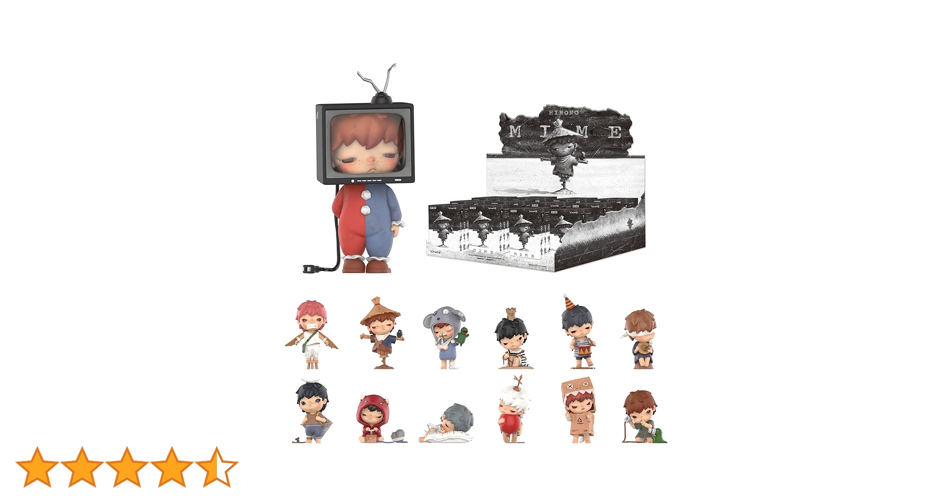 hirono コレクションフィギュアセット 12体とカード付き Amazon.co.jp: POP MART ヒロノシェルターシリーズフィギュア 12